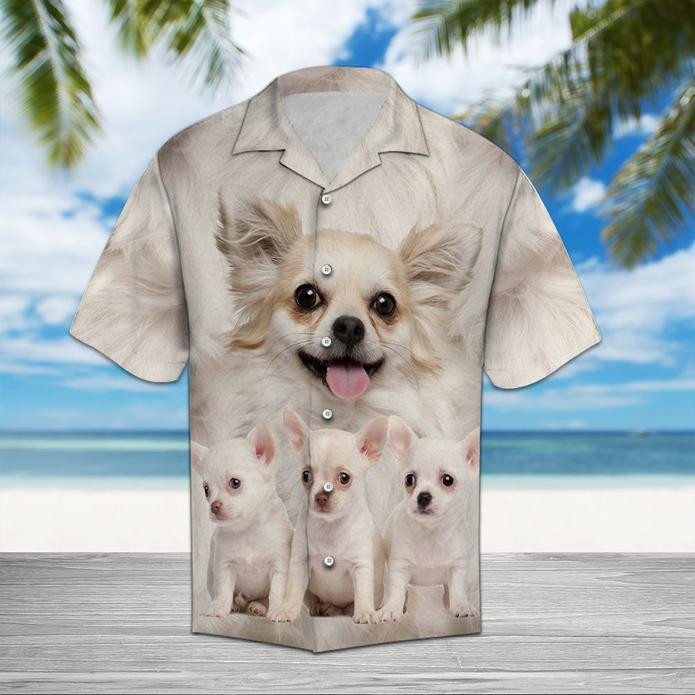 Chihuahua Great Hawaiian Shirt