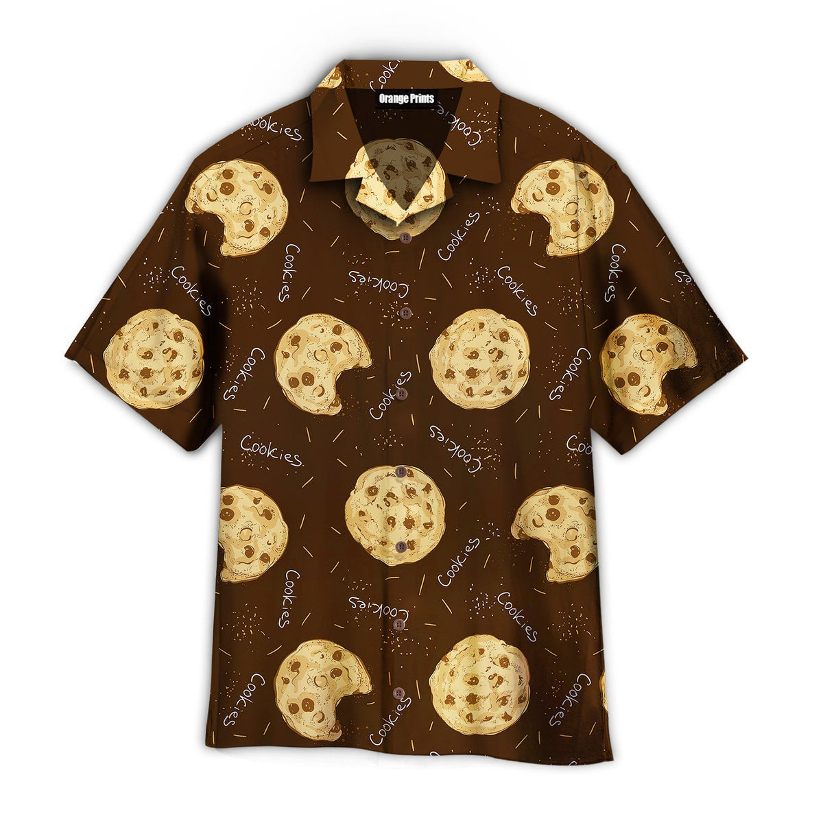 Chocolate Chip Cookies Hawaiian Shirt
