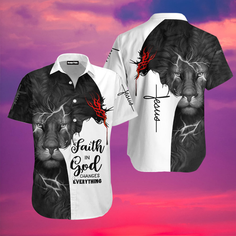 Christian Jesus Hawaiian Shirt