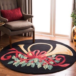 Christmas Round Rug Carpet Bedroom Livingroom Home Decor