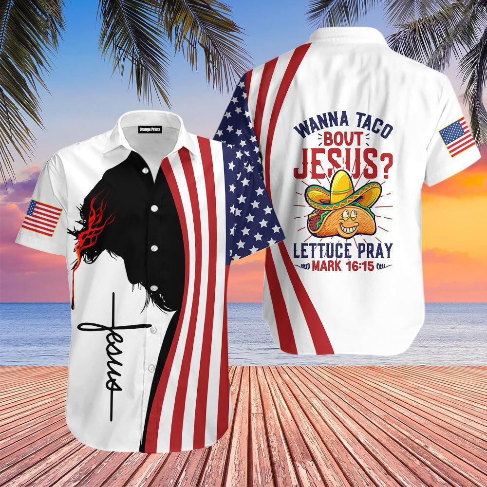 Cinco De Mayo Jesus Wanna Taco Hawaiian Shirt