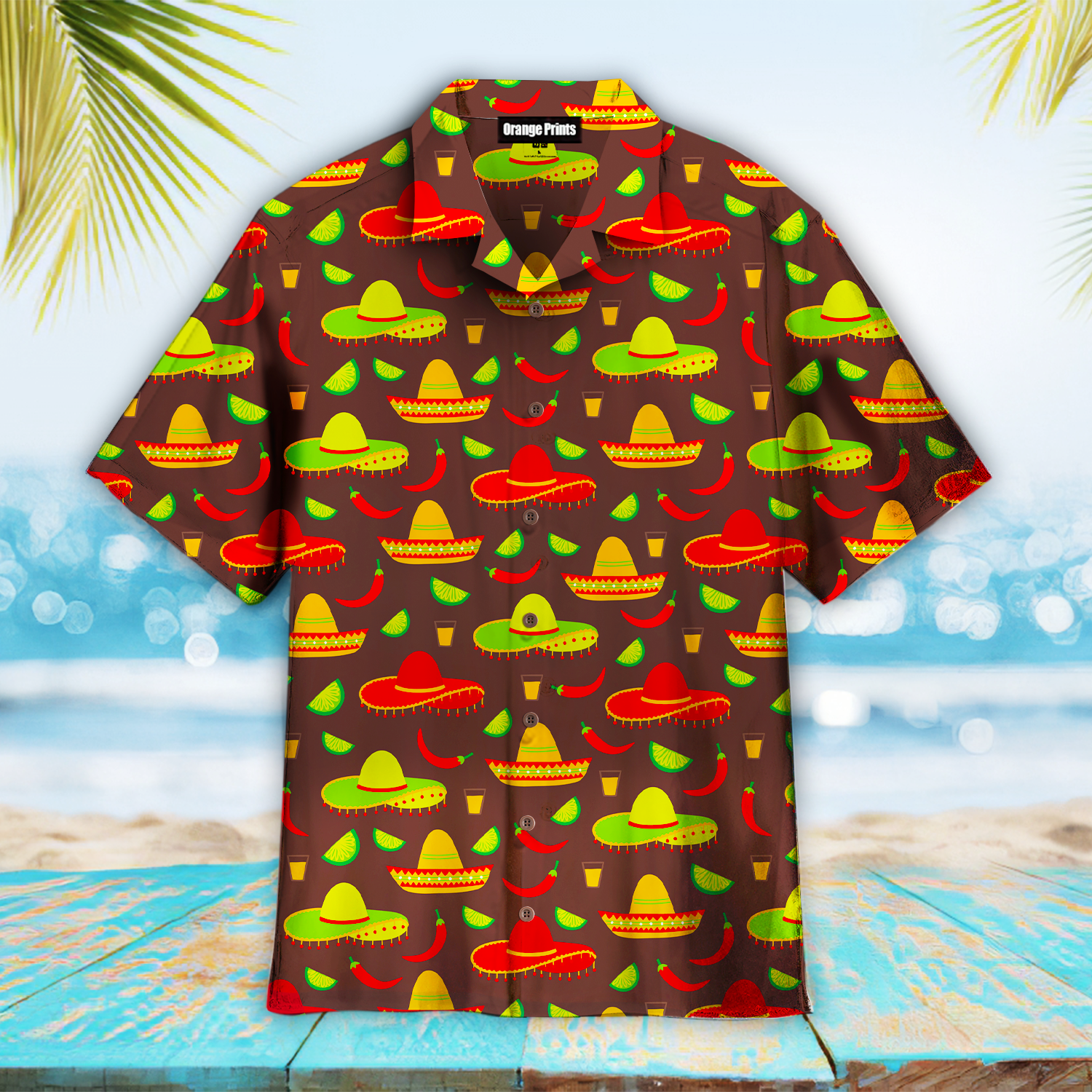 Cinco De Mayo Mexican Sombrero Hats Hawaiian Shirt