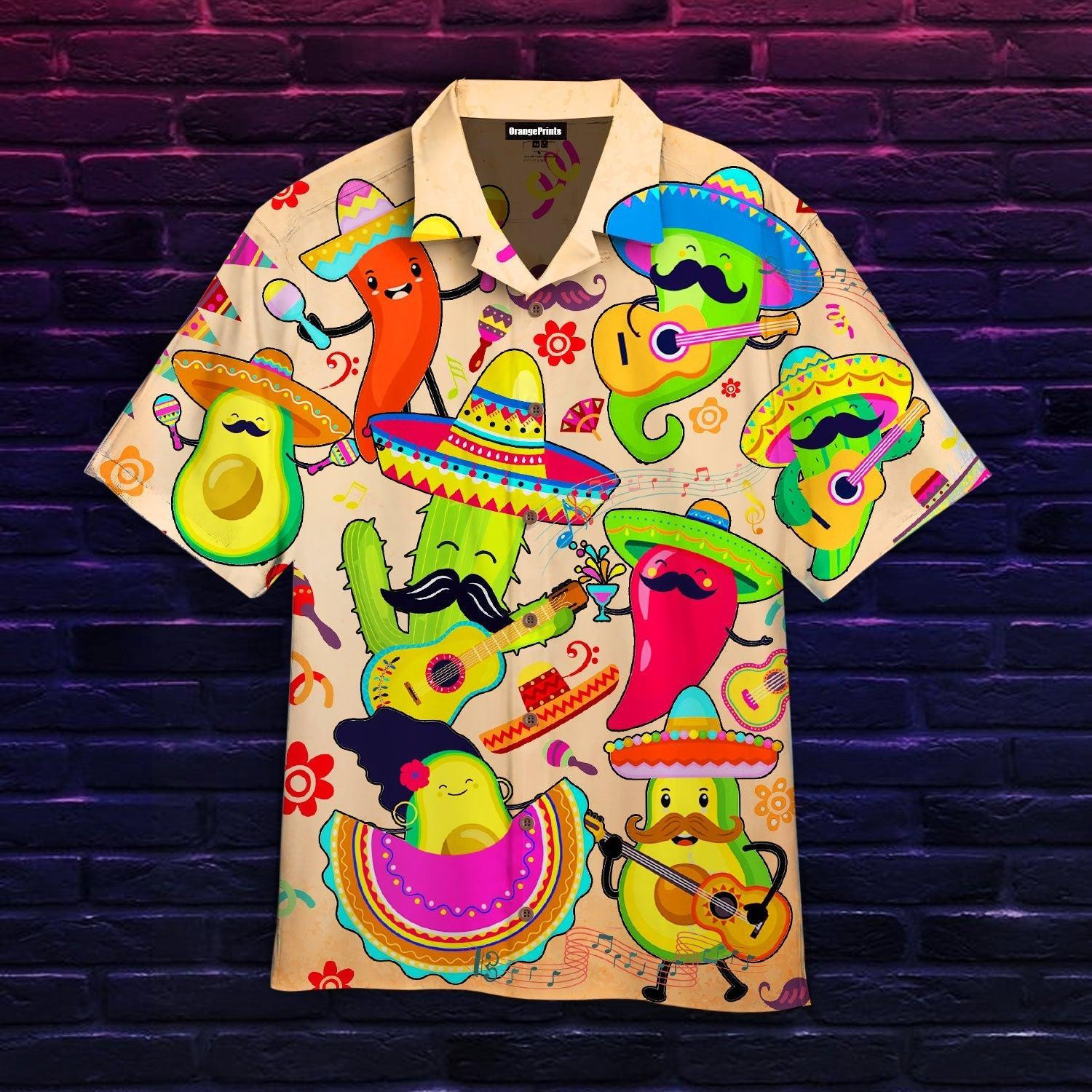 Cinco De Mayo Music Band Hawaiian Shirt