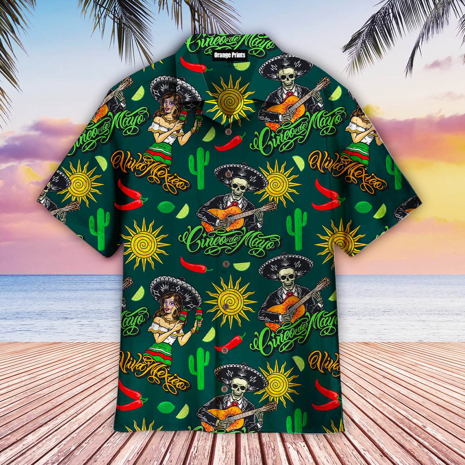 Cinco De Mayo Viva Mexico Festival Hawaiian Shirt