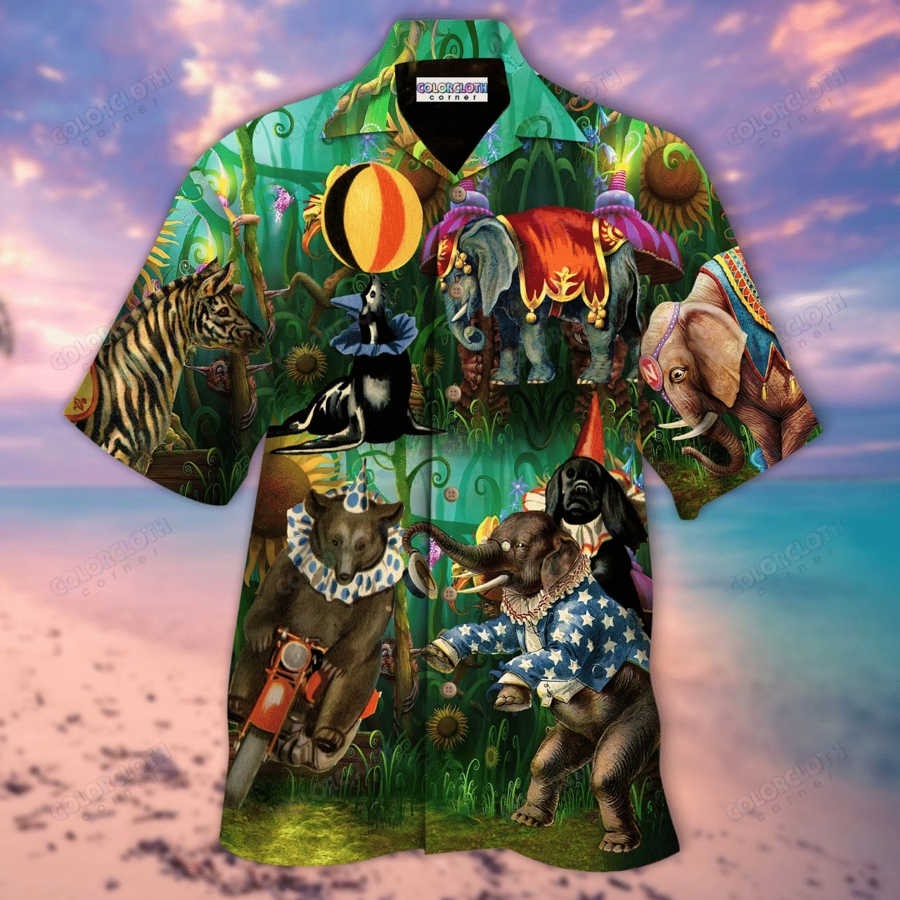 Circuit Zoo Hawaiian Shirt