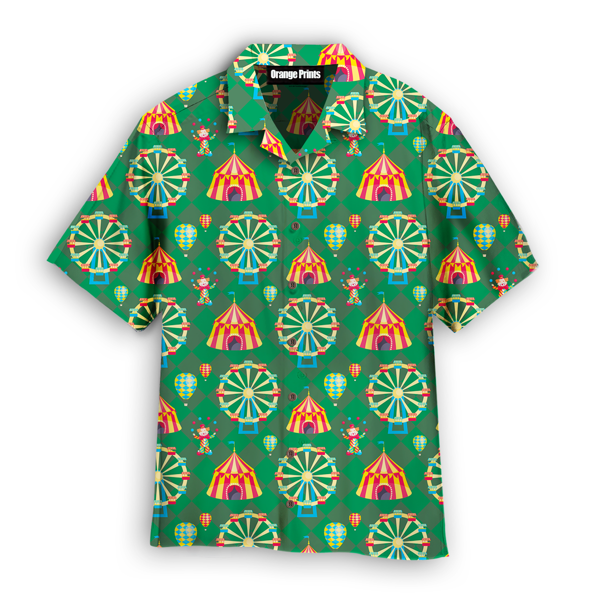 Circus Mysteries With Amazing Tent Hawaiian Shirt