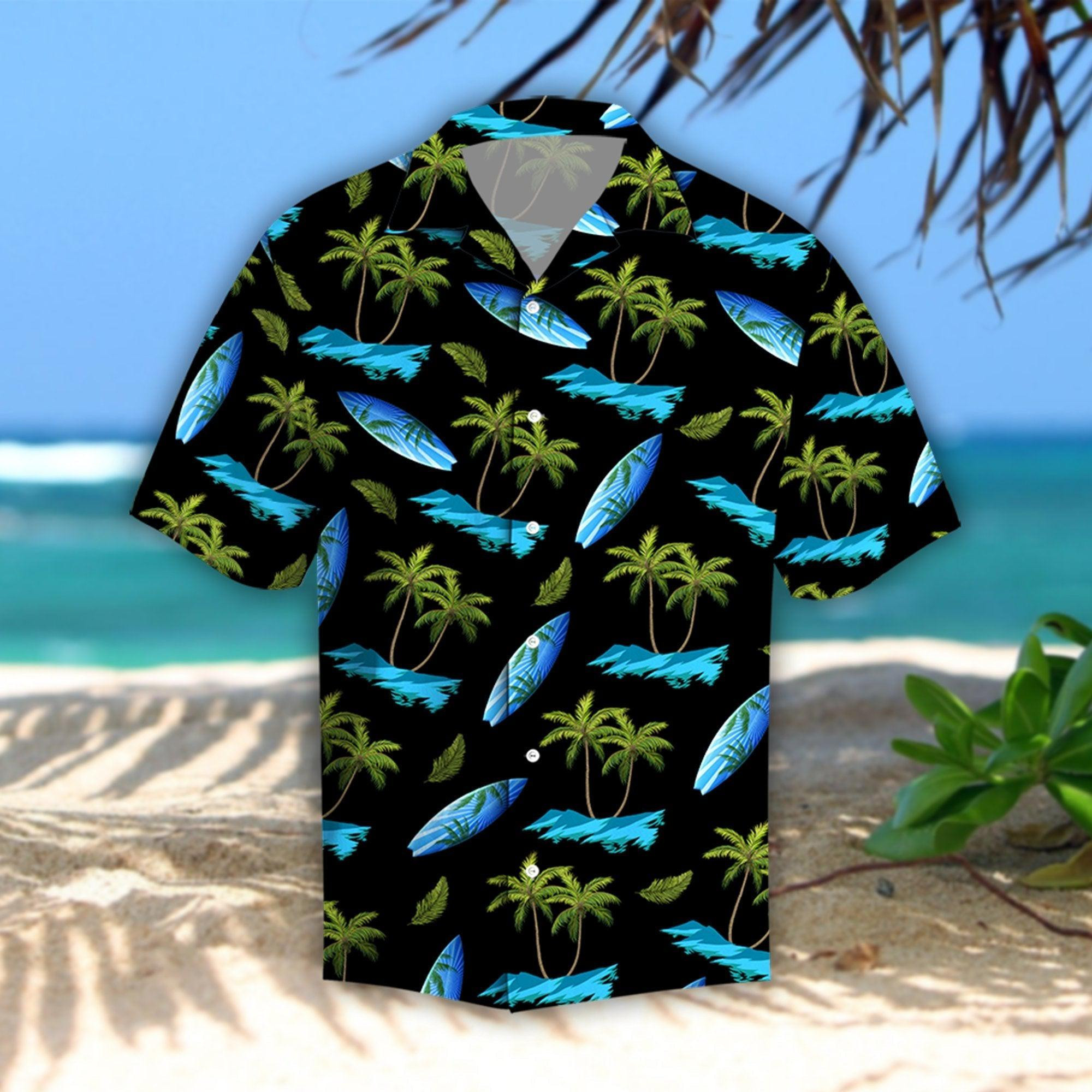Coconut Island Hibiscus Tropical Hawaiian Shirt