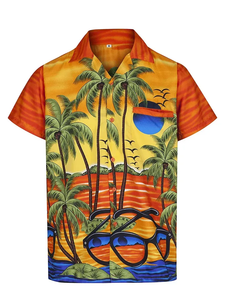 Coconut Tree Hawaiian Shirt