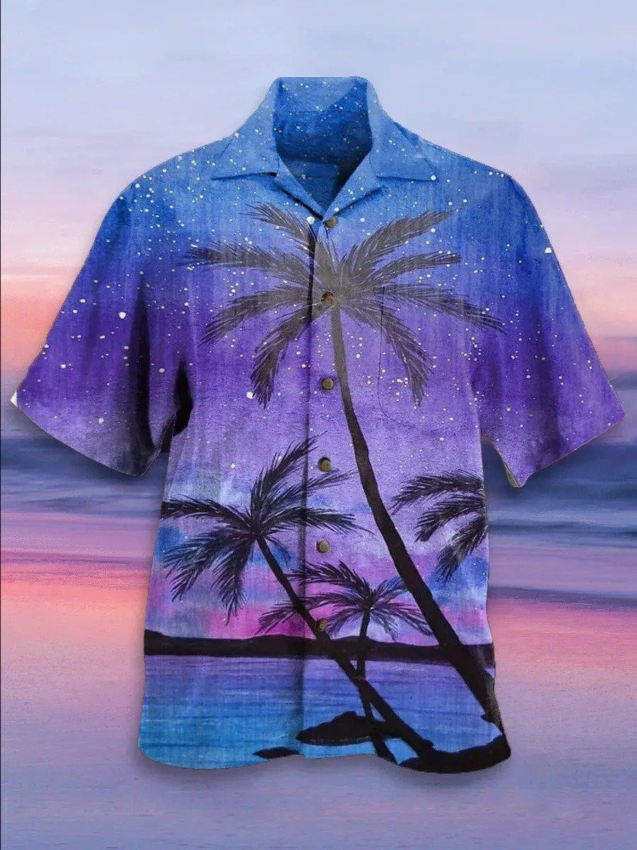 Coconut Tree Hawaiian Shirt