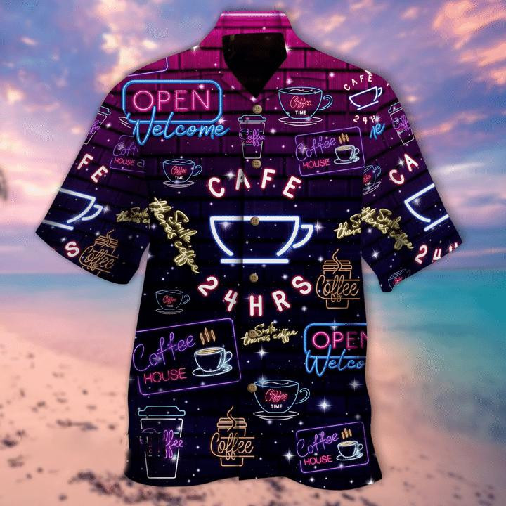Coffee And Chill Hawaiian Shirt