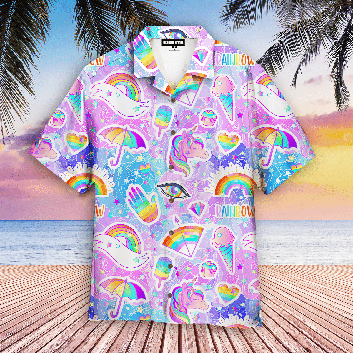 Colorful Rainbow What About Some Rainbow LGBT Hawaiian Shirt
