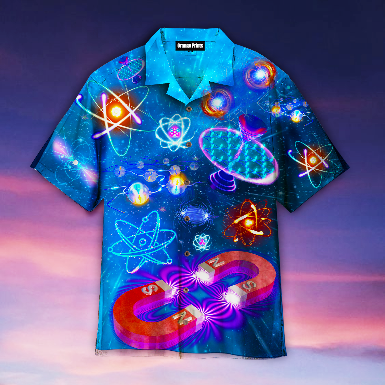 Cool Awesome Physics Lover Hawaiian Shirt