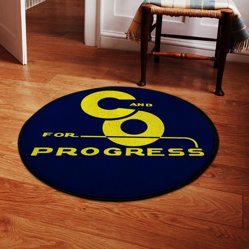 Coprogress Round Rug Carpet Bedroom Livingroom Home Decor