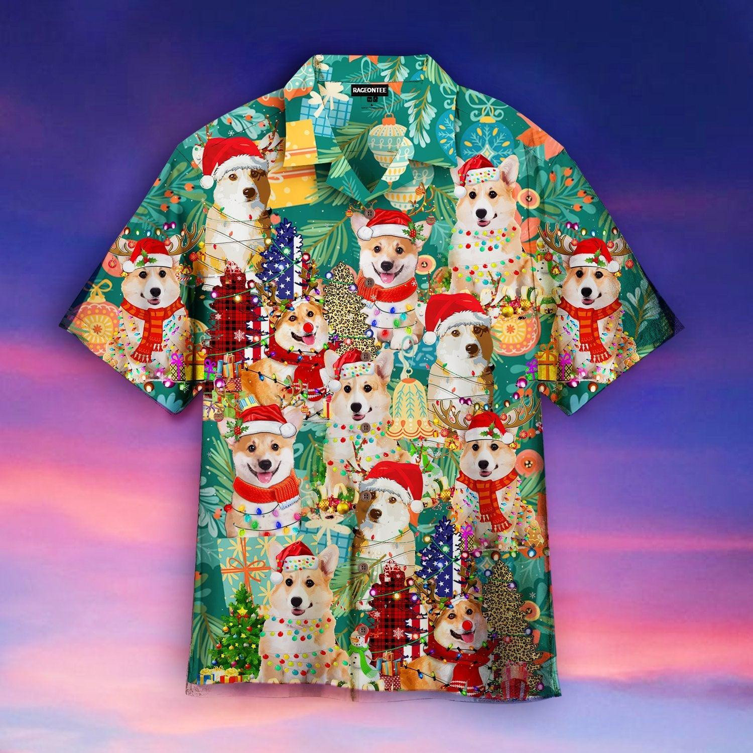 Corgi Dog A Merry Christmas To You Hawaiian Shirt
