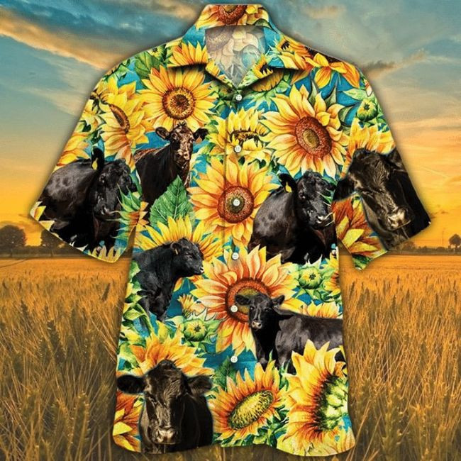Cow 11 Print Hawaiian Shirt
