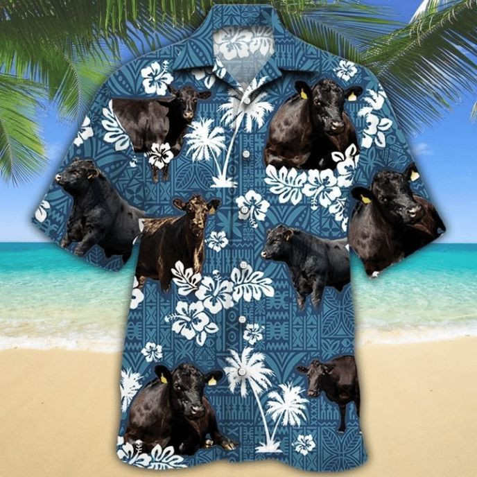 Cow 6 Print Hawaiian Shirt