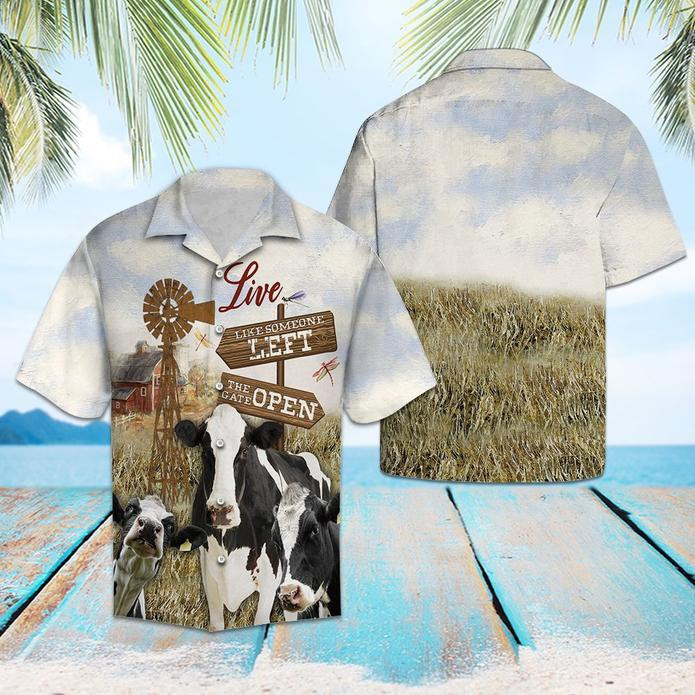 Cow Farm Hawaiian Shirt