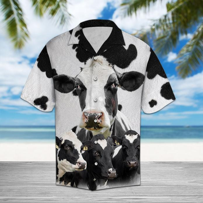 Cow Great Hawaiian Shirt