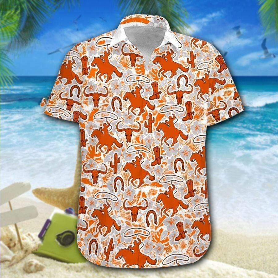 Cowboy Hawaiian Shirt