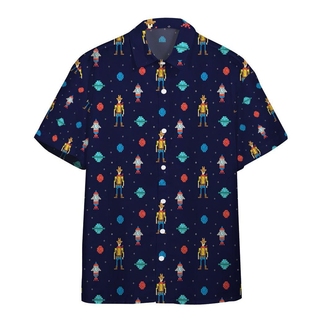 Cowboy In Space Hawaiian Shirt