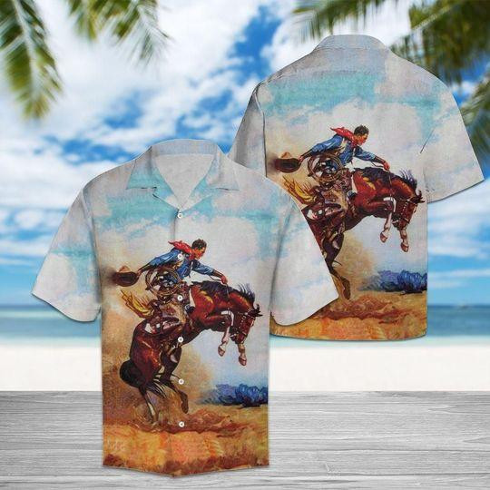 Cowboy Multicolor Unique Design Hawaiian Shirt