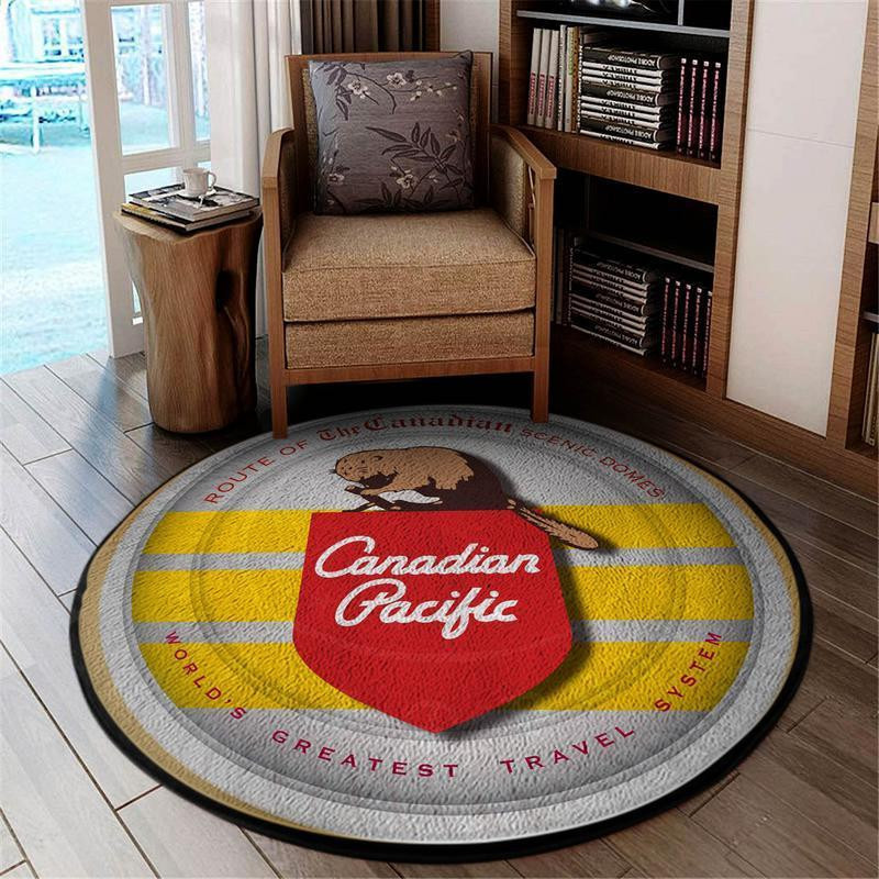Cpr Living Room Round Rug Carpet Bedroom Livingroom Home Decor - Image 4