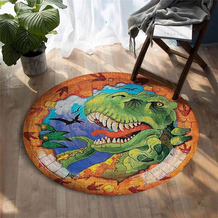 Crocodile Limited Edition Round Rug Carpet Bedroom Livingroom Home Decor