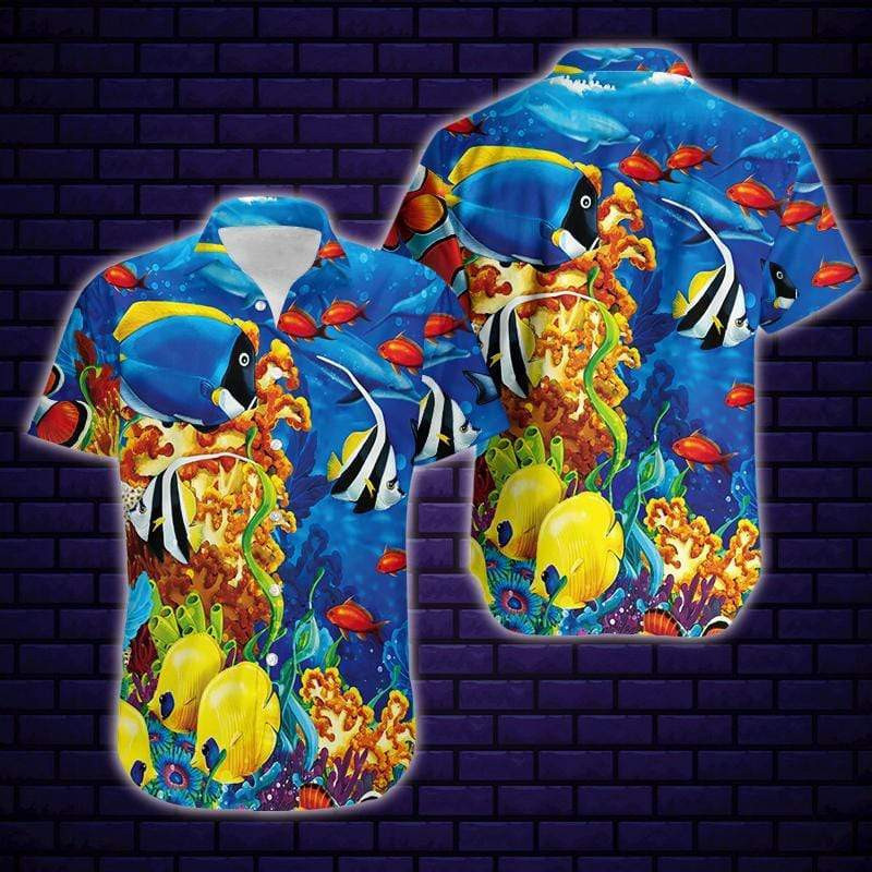 Cute Sea Hawaiian Shirt