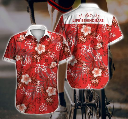 Cycling Hawaiian Shirt