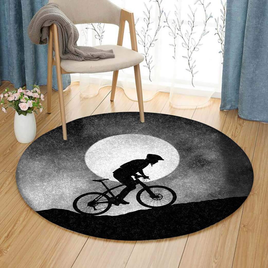 Cycling Limited Edition Round Rug Carpet Bedroom Livingroom Home Decor