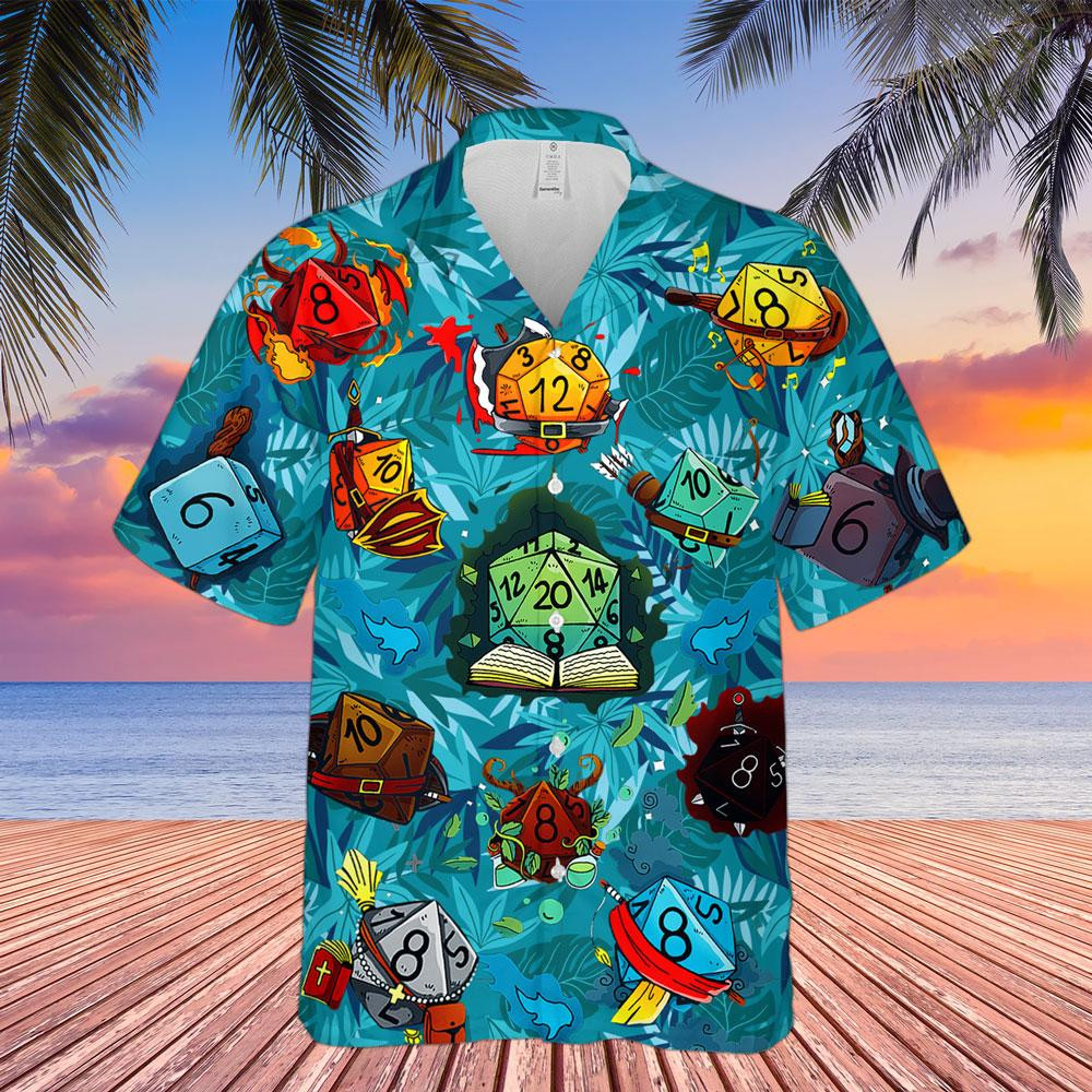 D&D Hawaiian Shirt