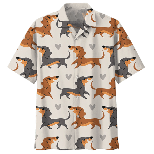 Dachshund Colorful Amazing Hawaiian Shirt