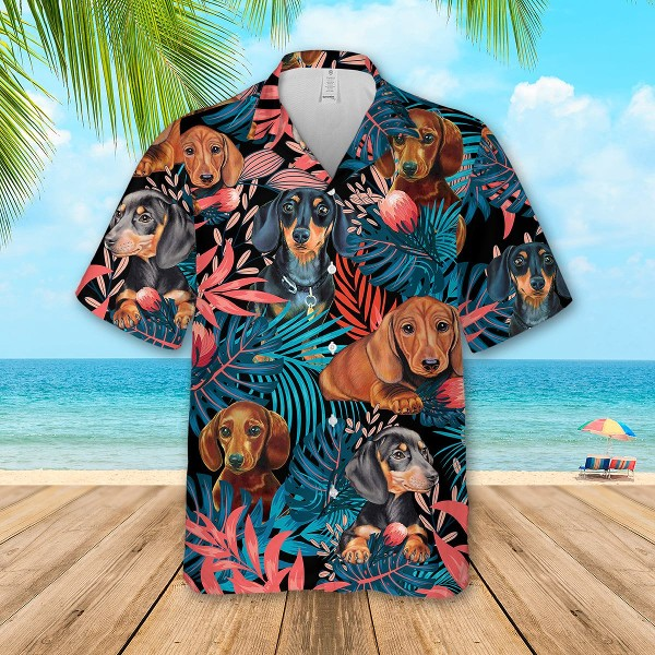 Dachshund Hawaiian Shirt