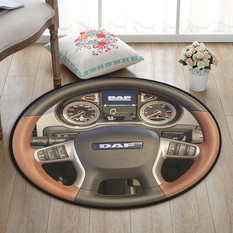 Daf Round Rug Carpet Bedroom Livingroom Home Decor