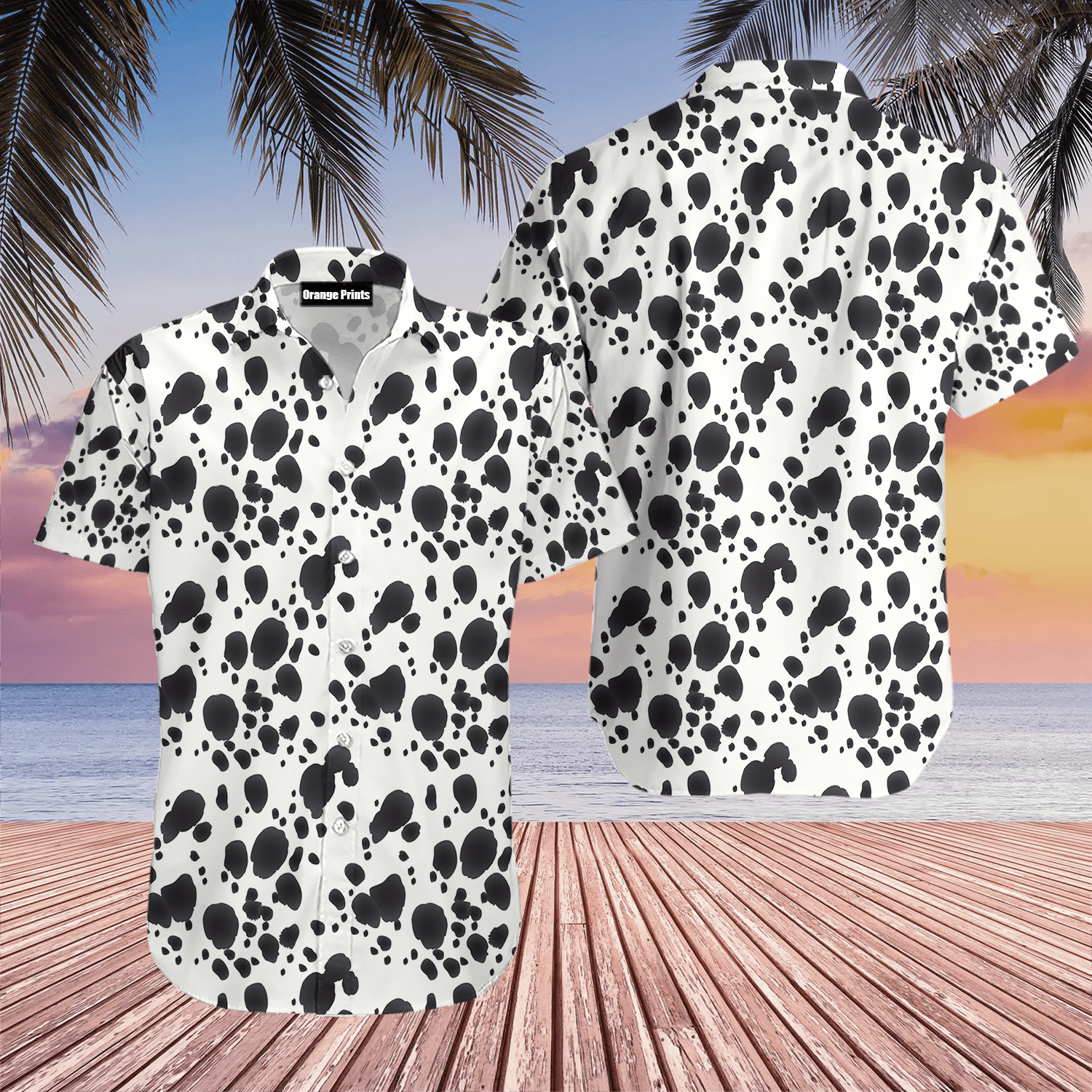 Dalmatian Hawaiian Shirt