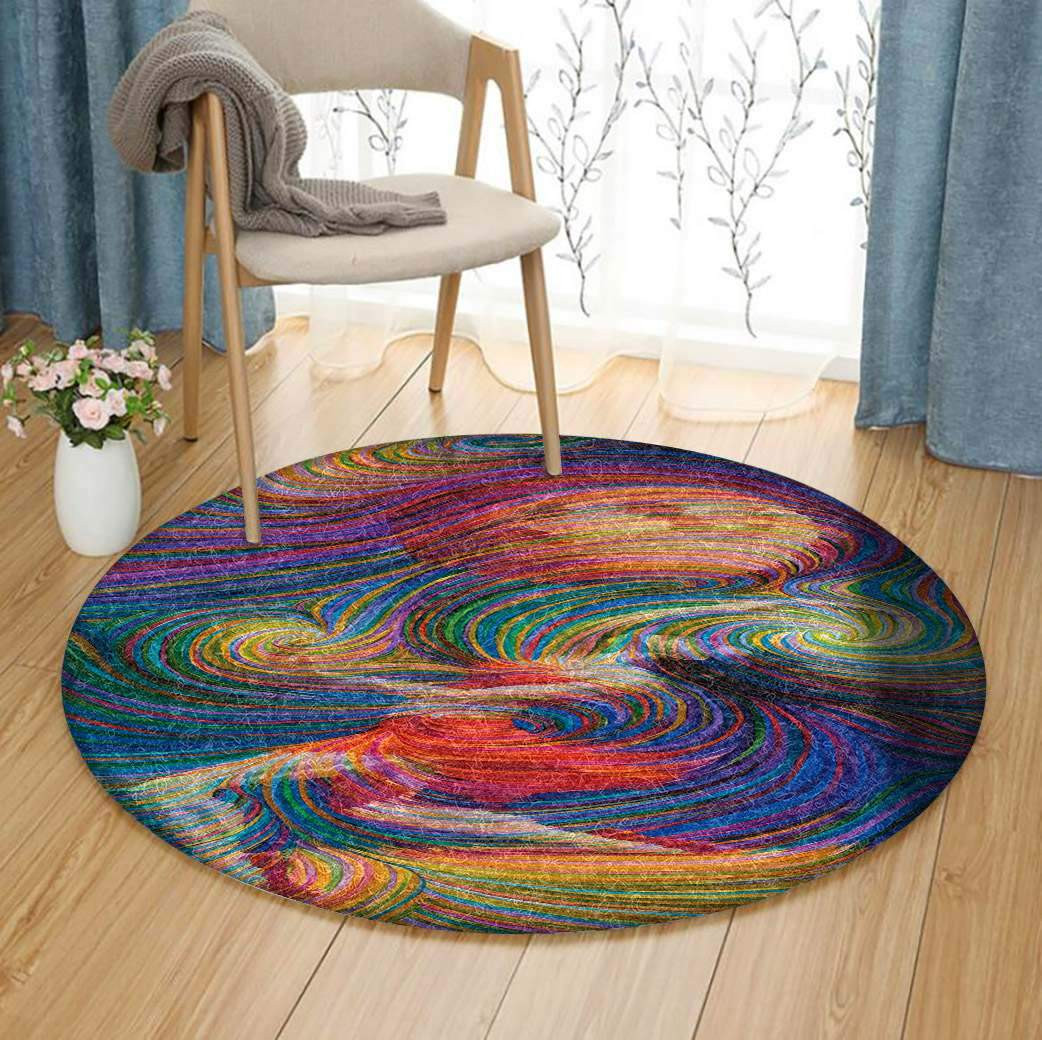 Dancer Limited Edition Round Rug Carpet Bedroom Livingroom Home Decor