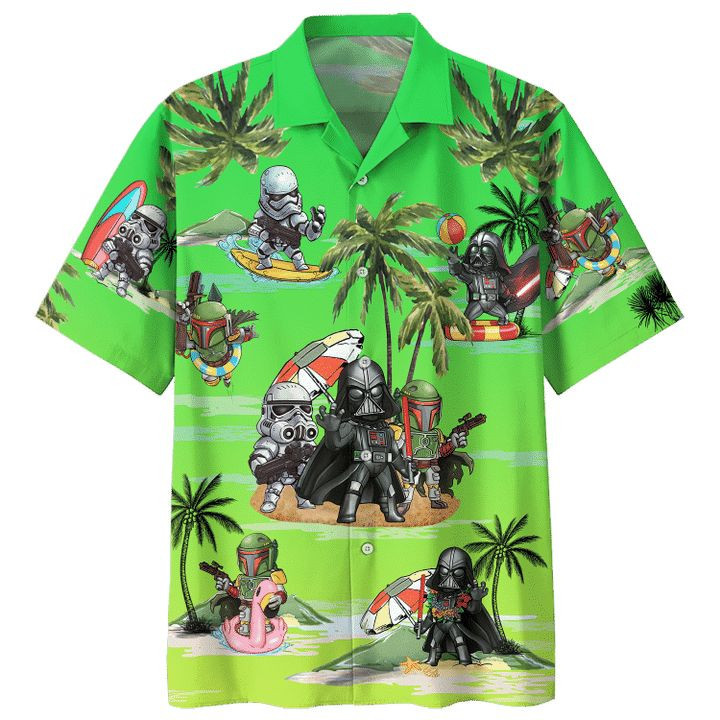 Darth Vader Summer Time 6 Print Hawaiian Shirt