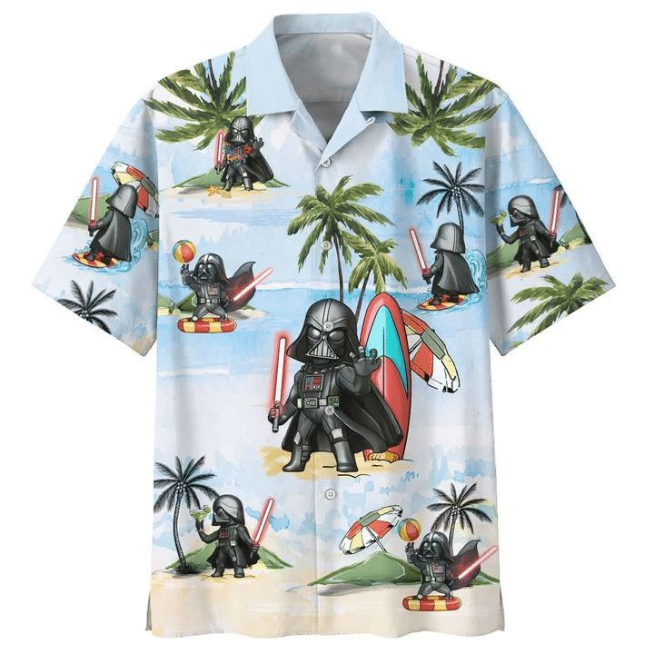 Darth Vader Summer Time 7 Print Hawaiian Shirt