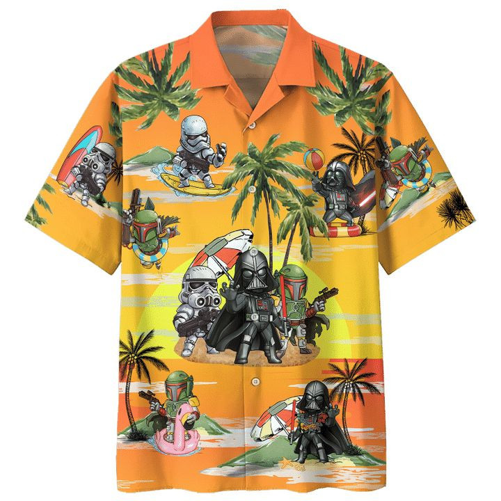 Darth Vader Summer Time 8 Print Hawaiian Shirt
