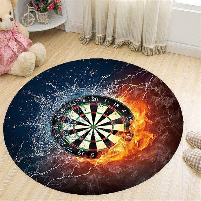 Darting Limited Edition Round Rug Carpet Bedroom Livingroom Home Decor