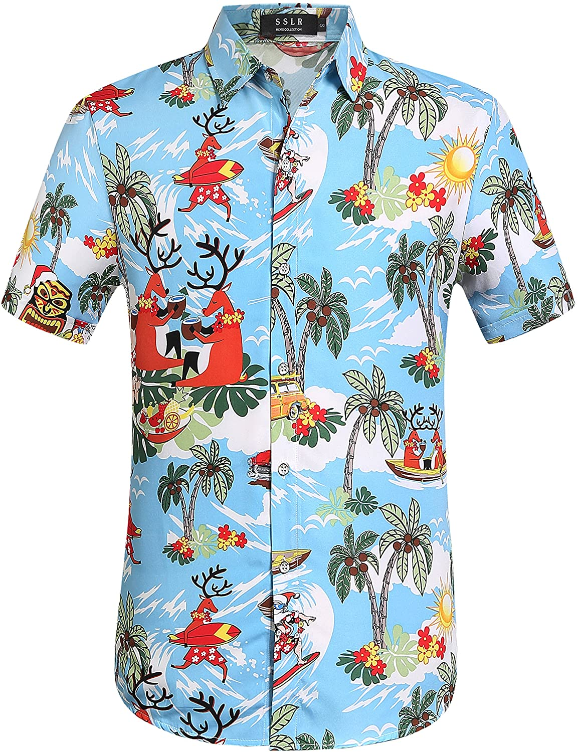 Dear On The Beach Hawaiian Shirt