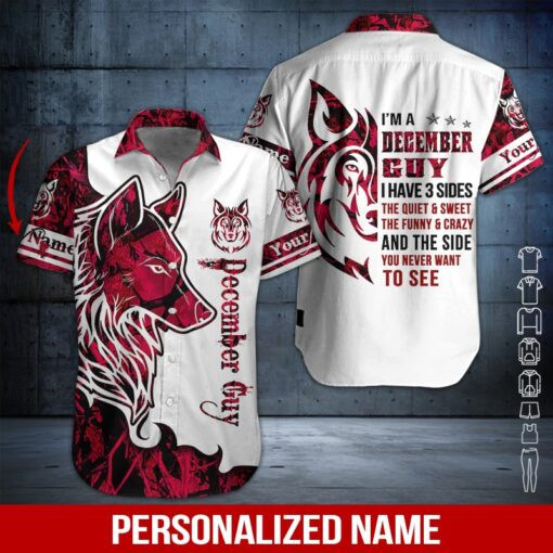 December Guy Personalized Hawaiian Shirt