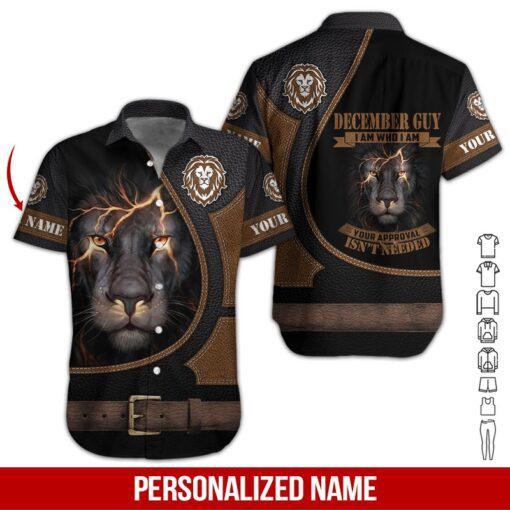 December Guy Personalized Hawaiian Shirt
