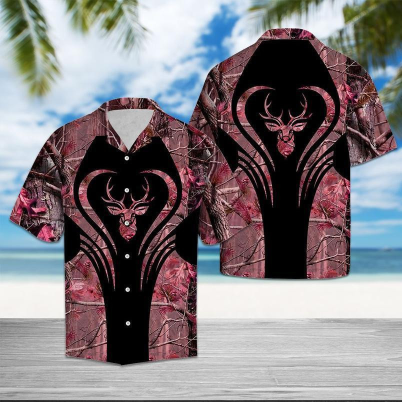 Deer Hunting Hawaiian Shirt