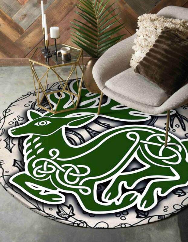Deer Limited Edition Round Rug Carpet Bedroom Livingroom Home Decor