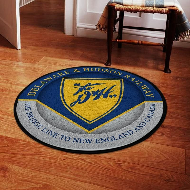 Delaware Living Room Round Rug Carpet Bedroom Livingroom Home Decor