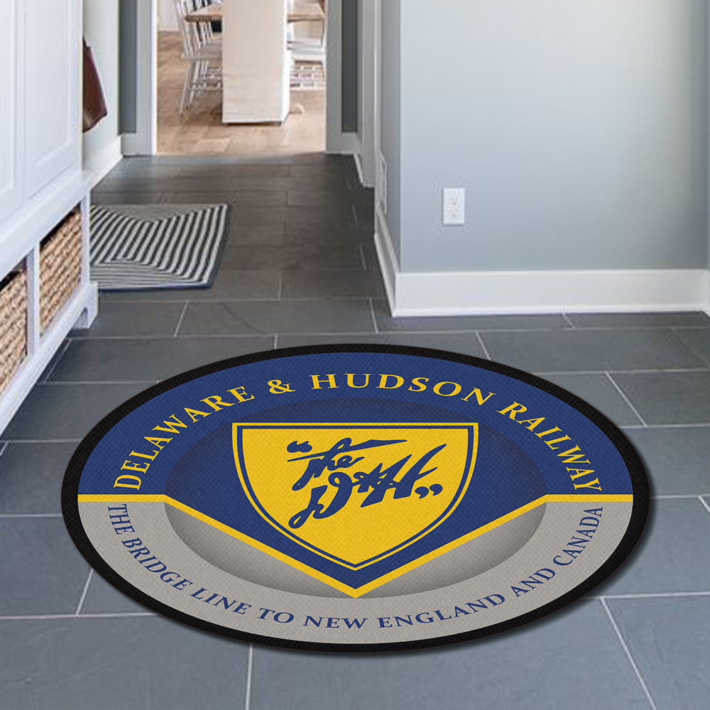 Delaware Living Room Round Rug Carpet Bedroom Livingroom Home Decor - Image 4