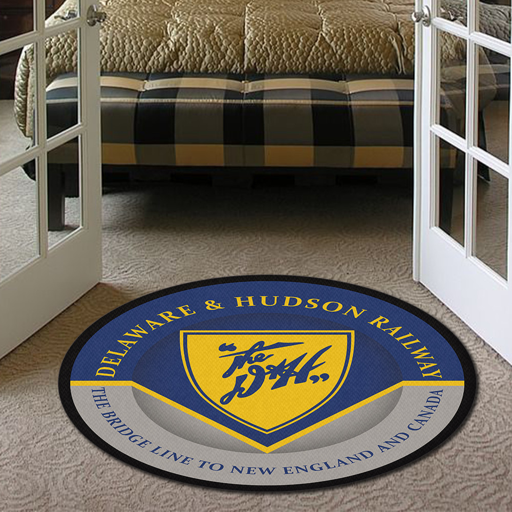 Delaware Living Room Round Rug Carpet Bedroom Livingroom Home Decor - Image 5