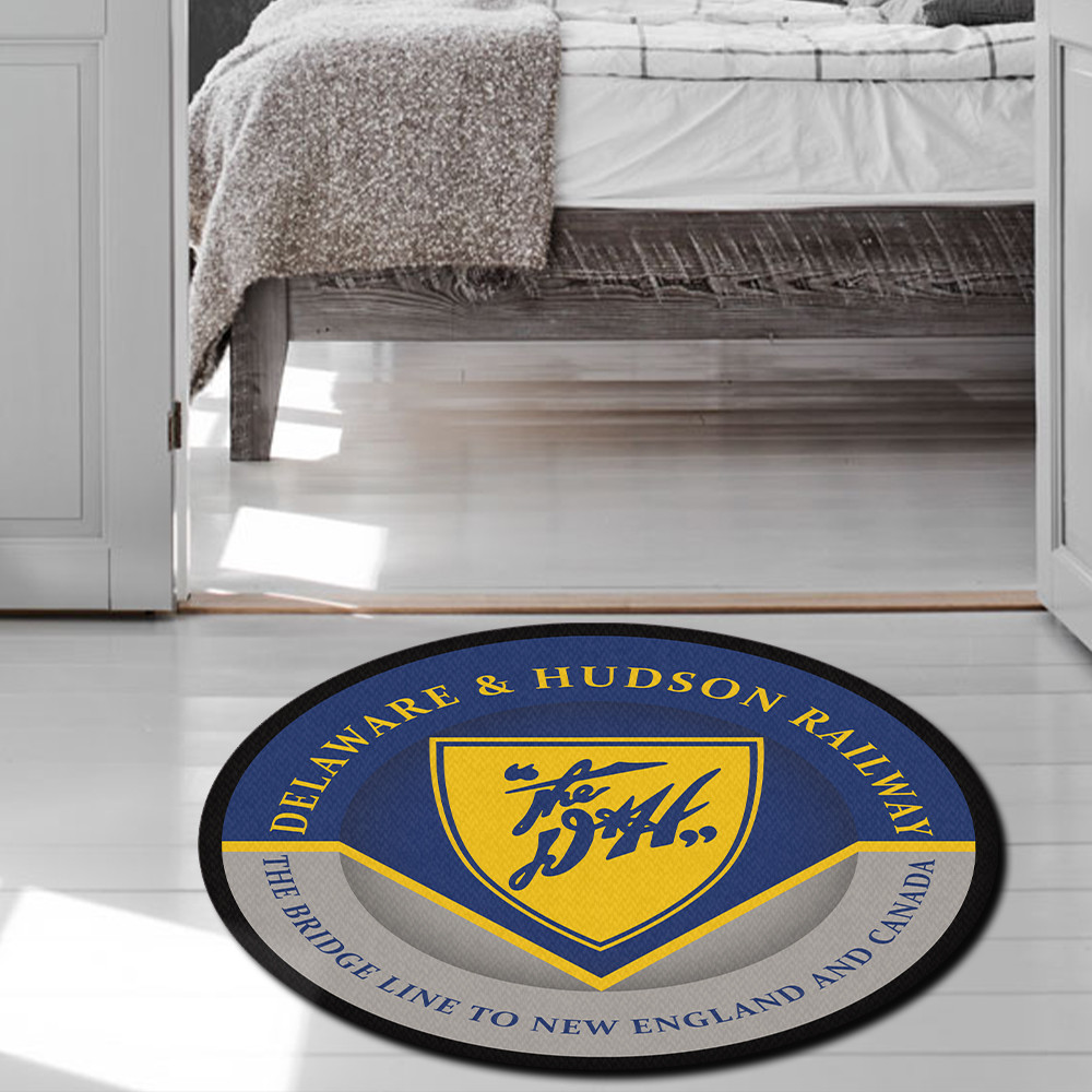 Delaware Living Room Round Rug Carpet Bedroom Livingroom Home Decor - Image 3