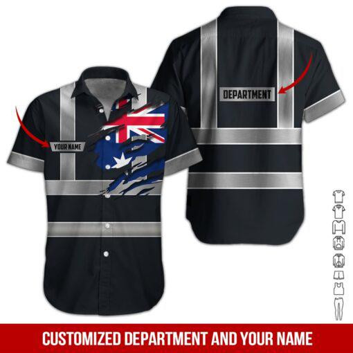 Department Personalized Hawaiian Shirt